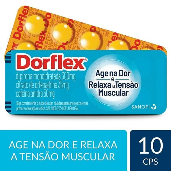 DORFLEX 300+35+50MG 10"S