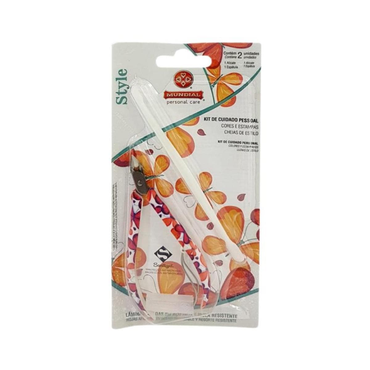 CJ CARE SET BORBOLETA MUNDIAL 2PC