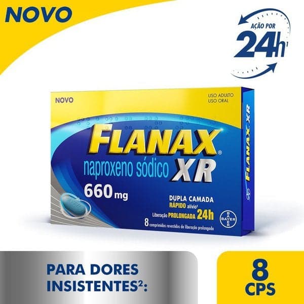 FLANAX XR 660MG 8"S