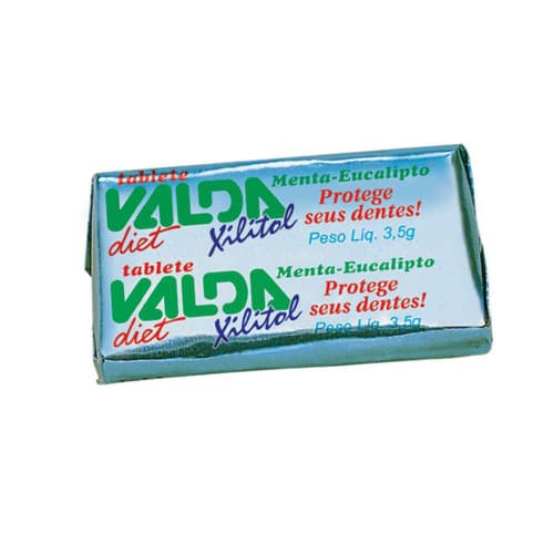 VALDA CHICLETE DIET XILITOL CX/100