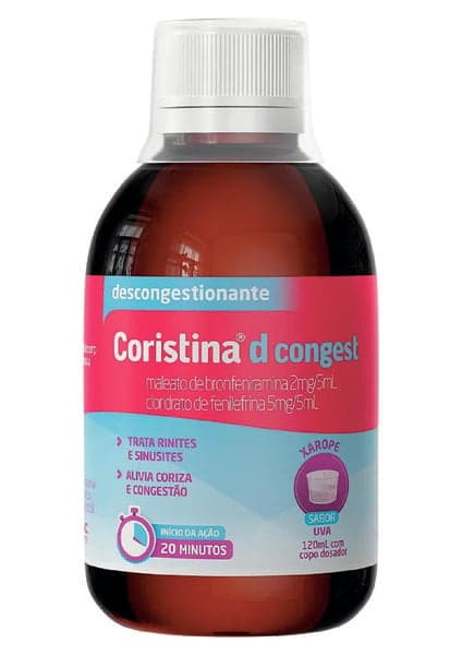CORISTINA D CONGEST 120ML