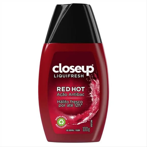 CR DENTAL CLOSEUP LIQUIFRESH REDHOT 100G