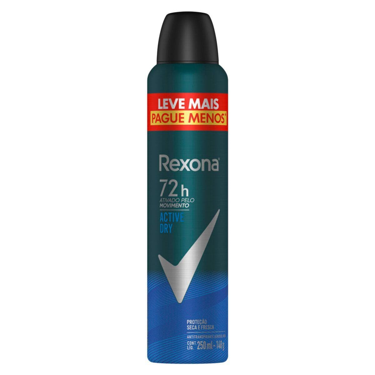 DES AERO REXONA MEN ACT DRY 250ML