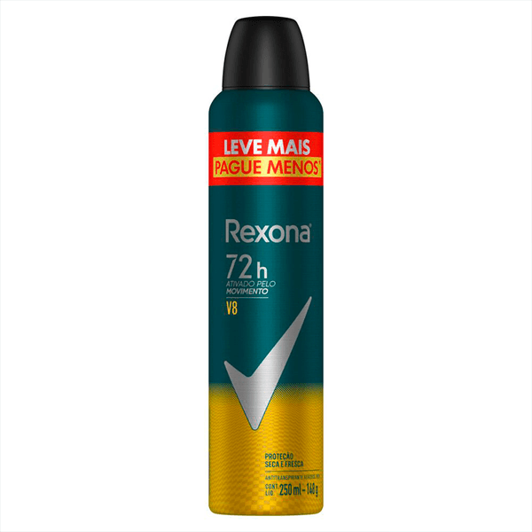 DES AERO REXONA MEN V8 250ML