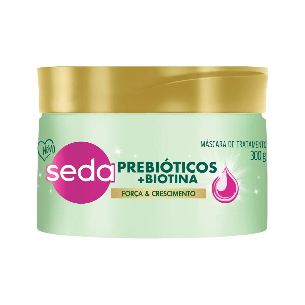MASC TRAT SEDA 300G PREBIOTICOS+BIOTINA