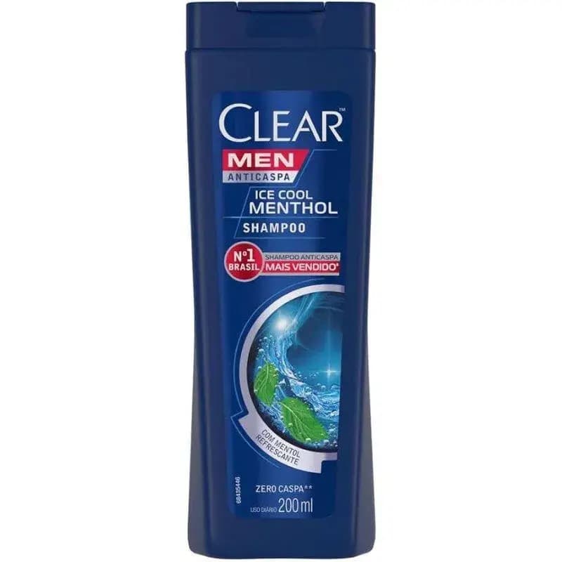 SH CLEAR MEN ICE COOL MENTHOL L200P170ML