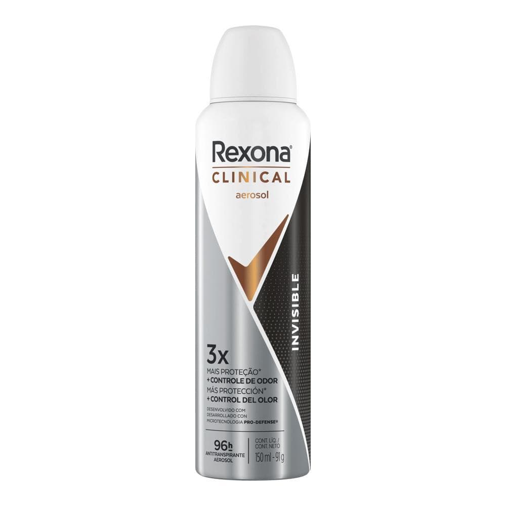 DES AERO REXONA MEN CLINICAL INVISIBLE 150ML