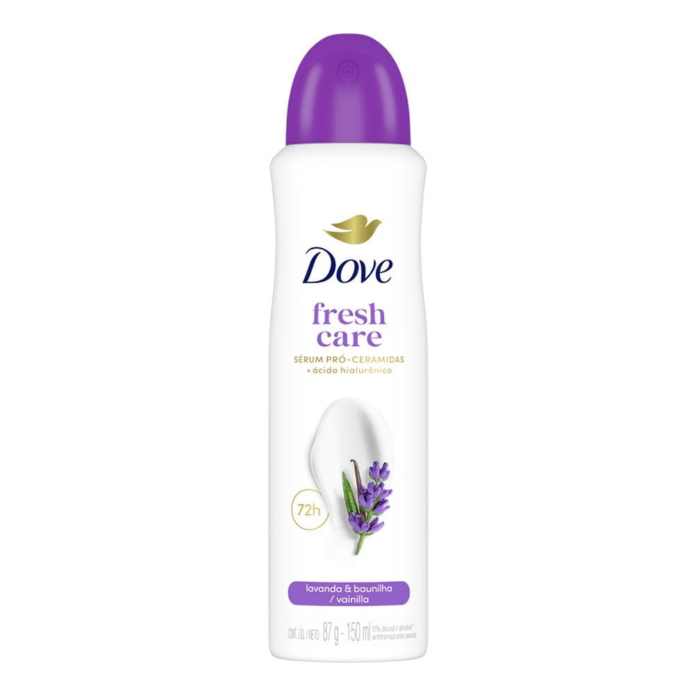 DES AERO DOVE FEM LAVANDA E BAUNILHA 150ML