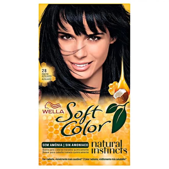TINT SOFT COLOR  28 PRETO AZUL