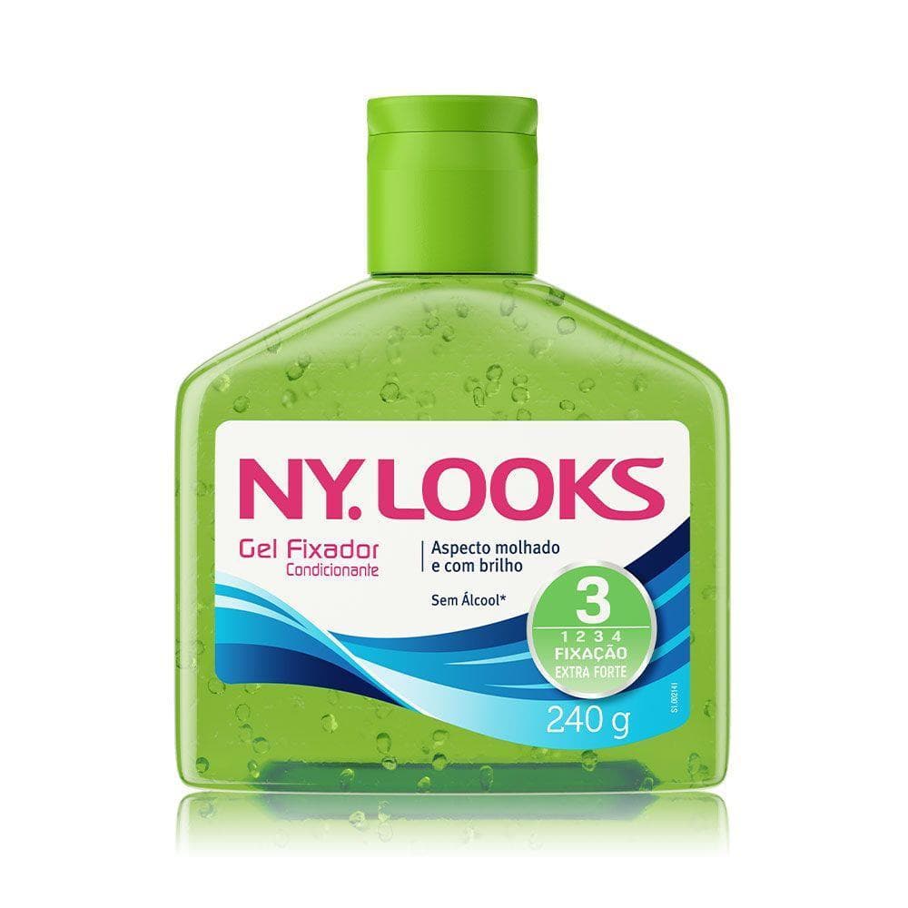 GEL NY LOOKS VERDE 240G
