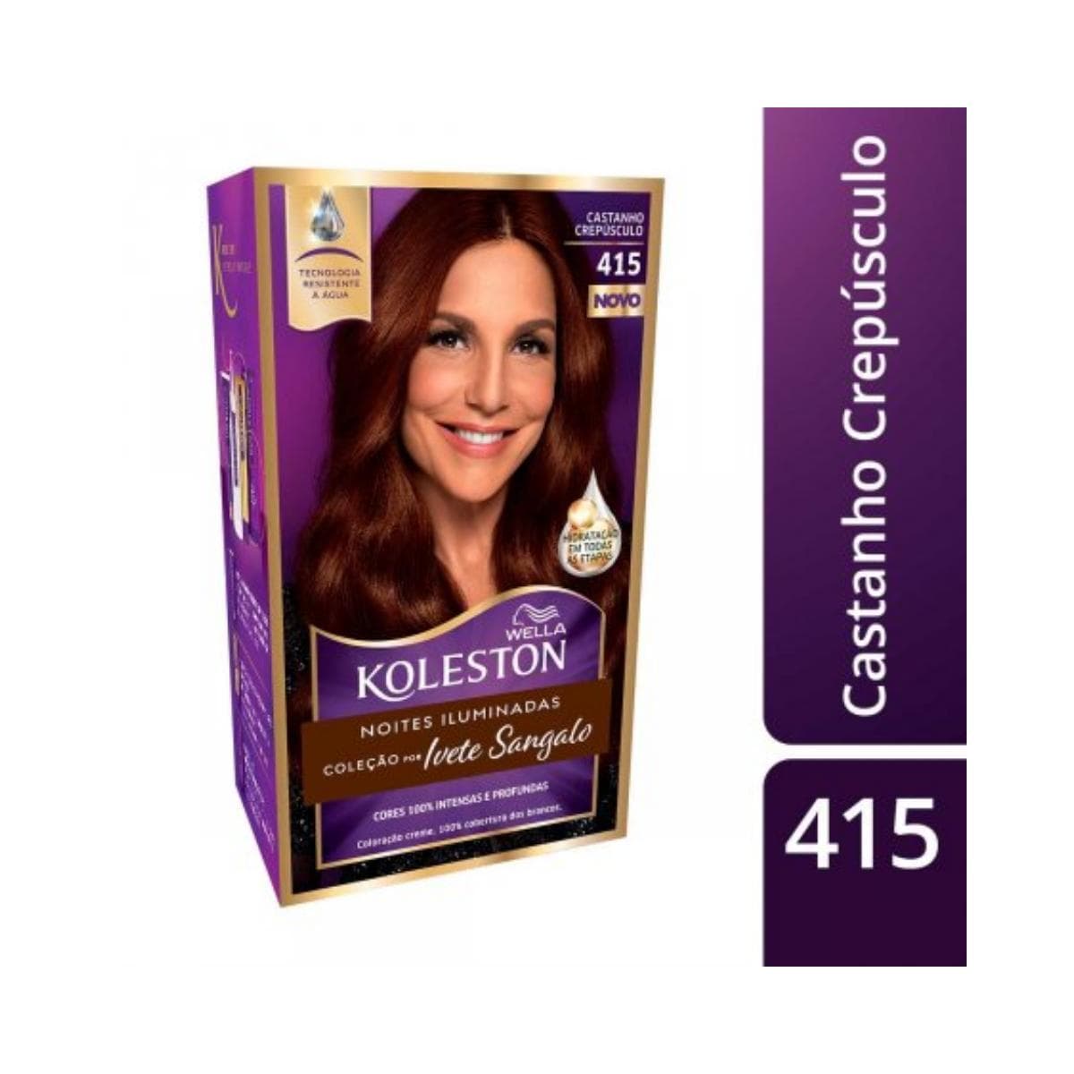 TINT KOLESTON 415 CASTANHO CREPUSCULO NOITES ILUMINADAS