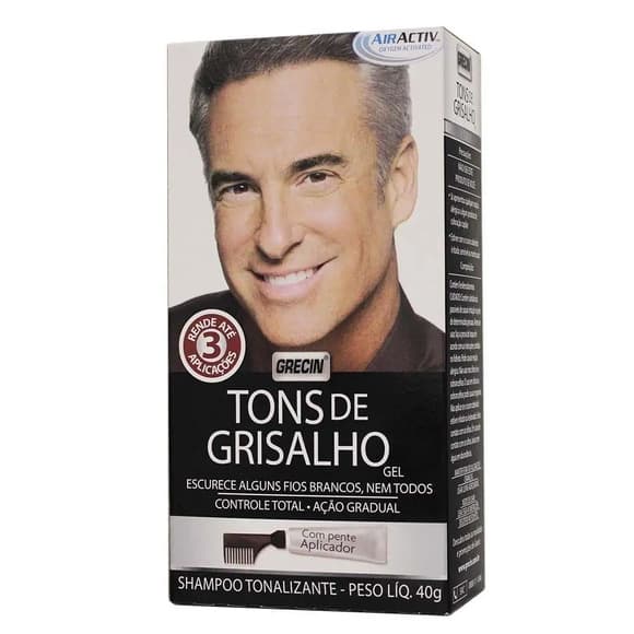 GRECIN TONS GRISALHOS GEL 40G