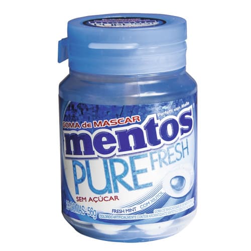 MENTOS C/28 FRESH MINT CX/6'