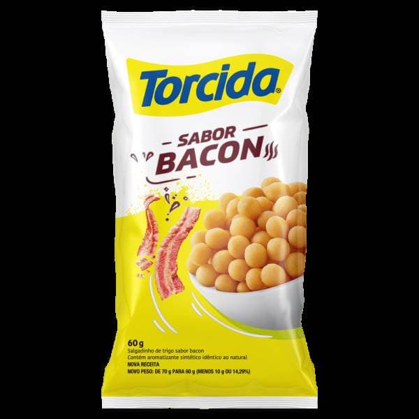 SALGADINHO LUCKY TORCIDA BACON 60G