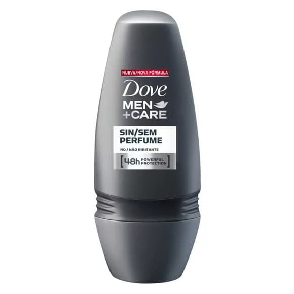 DES ROL DOVE MEN+CARE SEM PERFUME 50ML