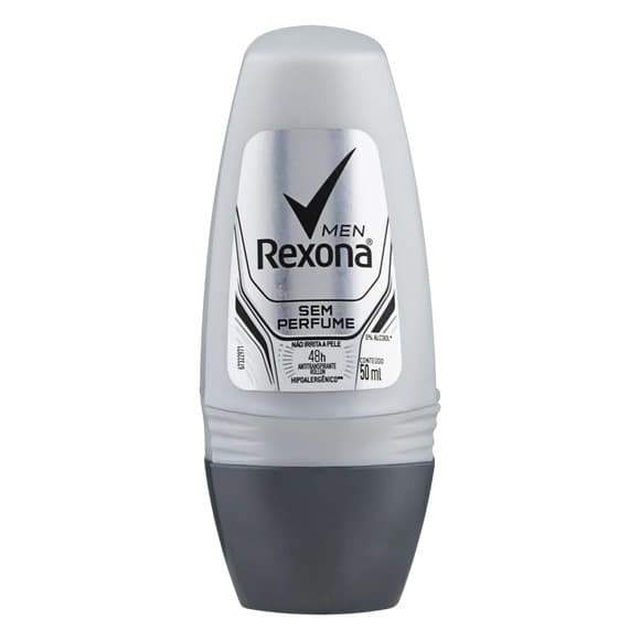 DES ROL REXONA MEN SEM PERFUME 50ML