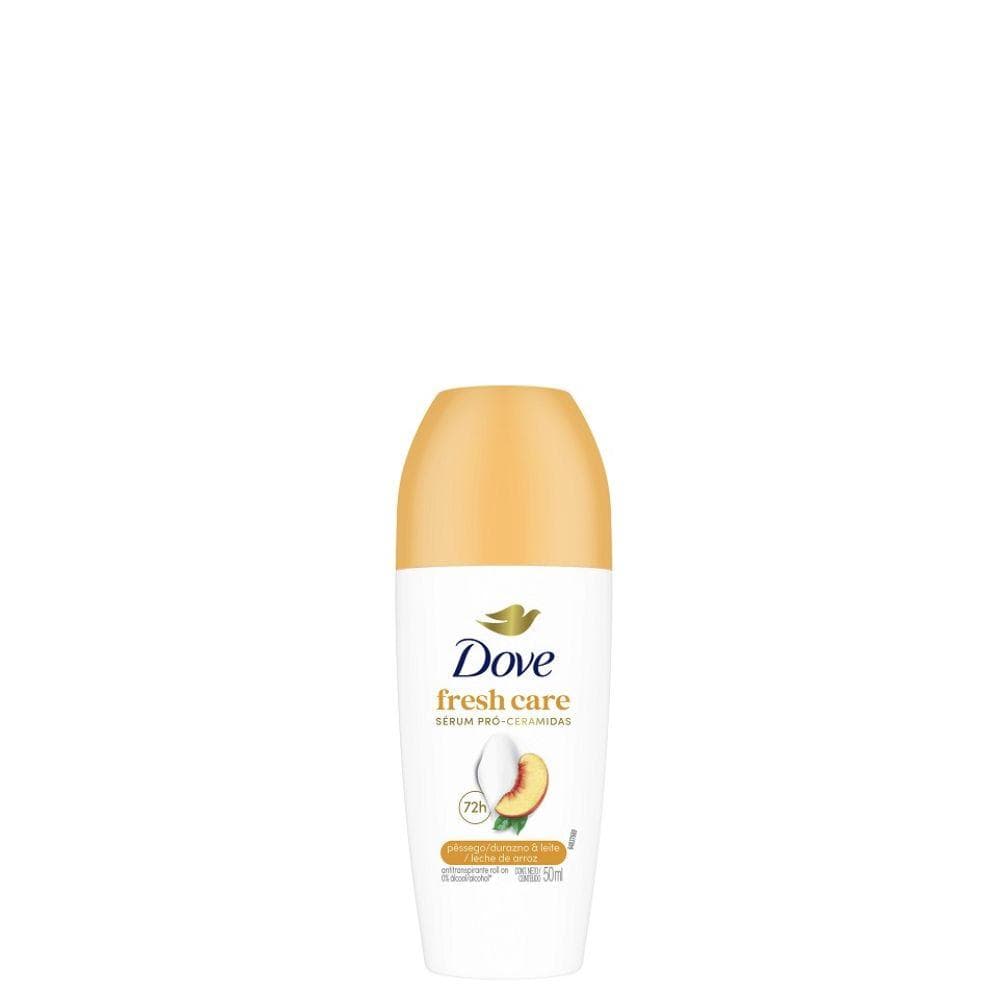 DES ROL DOVE FEM PESSEGO E LEITE ARROZ 50ML