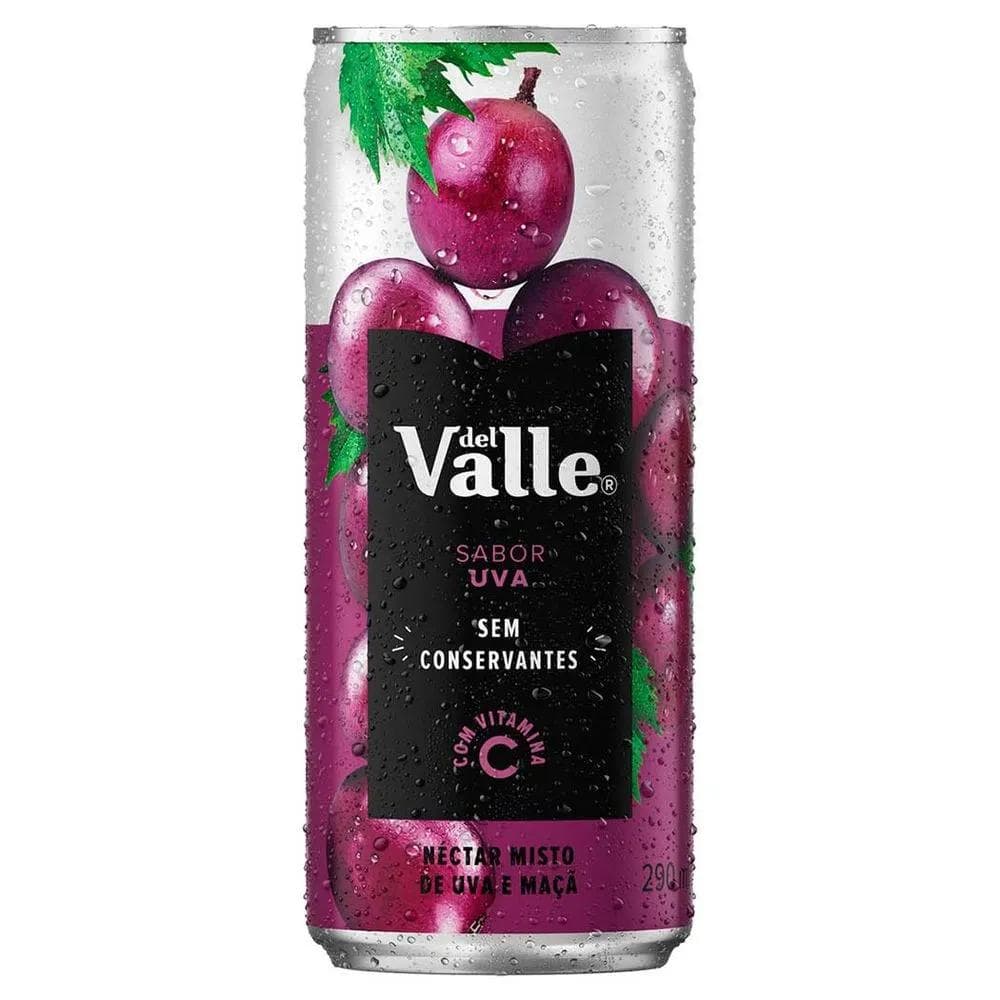 SUCO DEL VALLE UVA LT 290ML FD/6