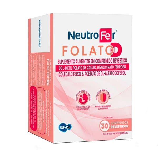 NEUTROFER FOLATO D 30''S