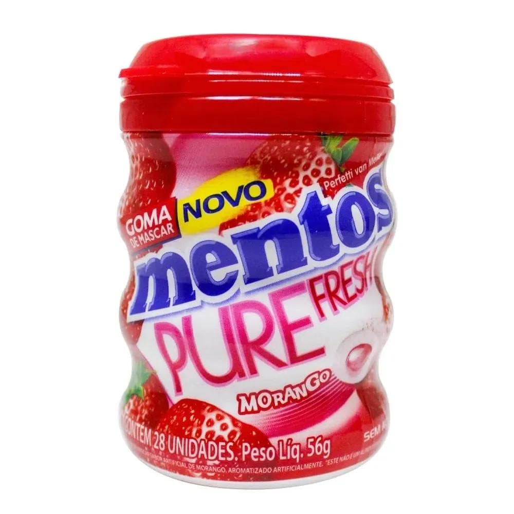 MENTOS C/28 MORANGO