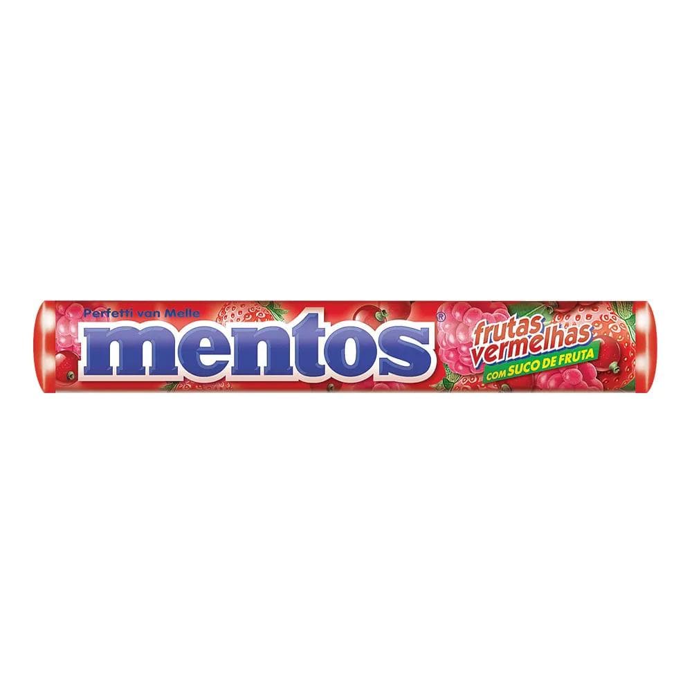 MENTOS STICK FRUTAS VERMELHAS 38G