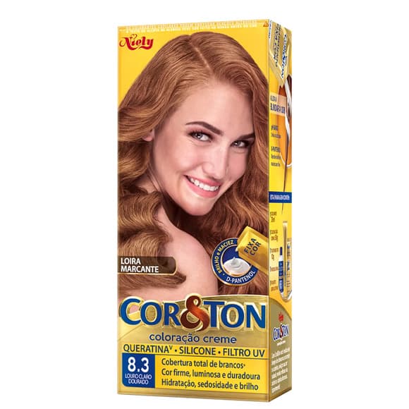 TINT COR&TON 8.3 LOURO CLARO DOURADO