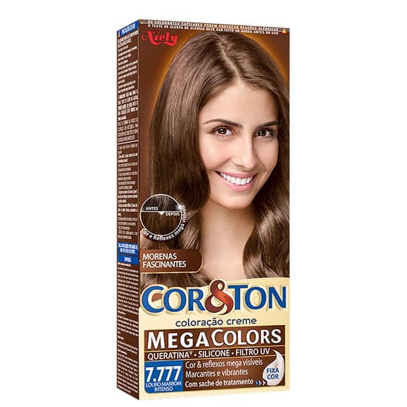 TINT COR&TON 7.777 LOUR/MARROM INTENSIVO