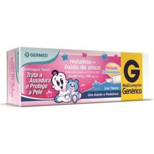 NISTATINA+OXIDO ZINCO 60G GERMED