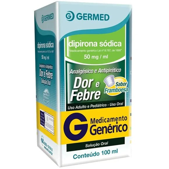 DIPIRONA SOL 100ML GERMED