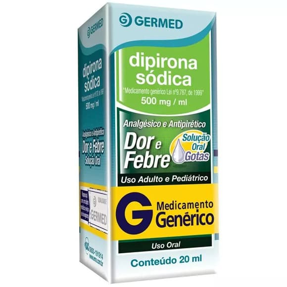 DIPIRONA GTS 20ML GERMED