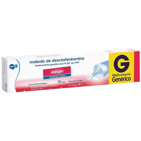 MALEATO DEXCLORFENIRAMINA CR 30G EMS