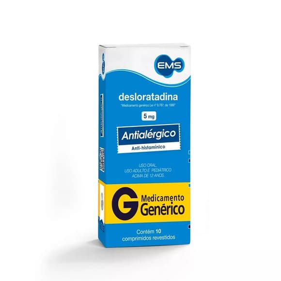 DESLORATADINA 5MG 10''S EMS