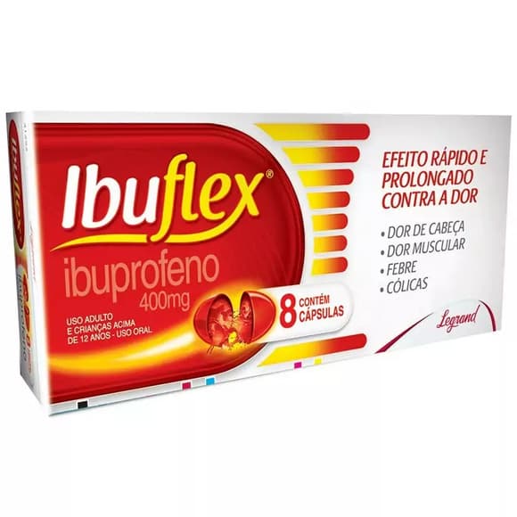 IBUFLEX 400MG 8''S