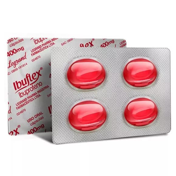 IBUFLEX 400MG 4''S CX C/10