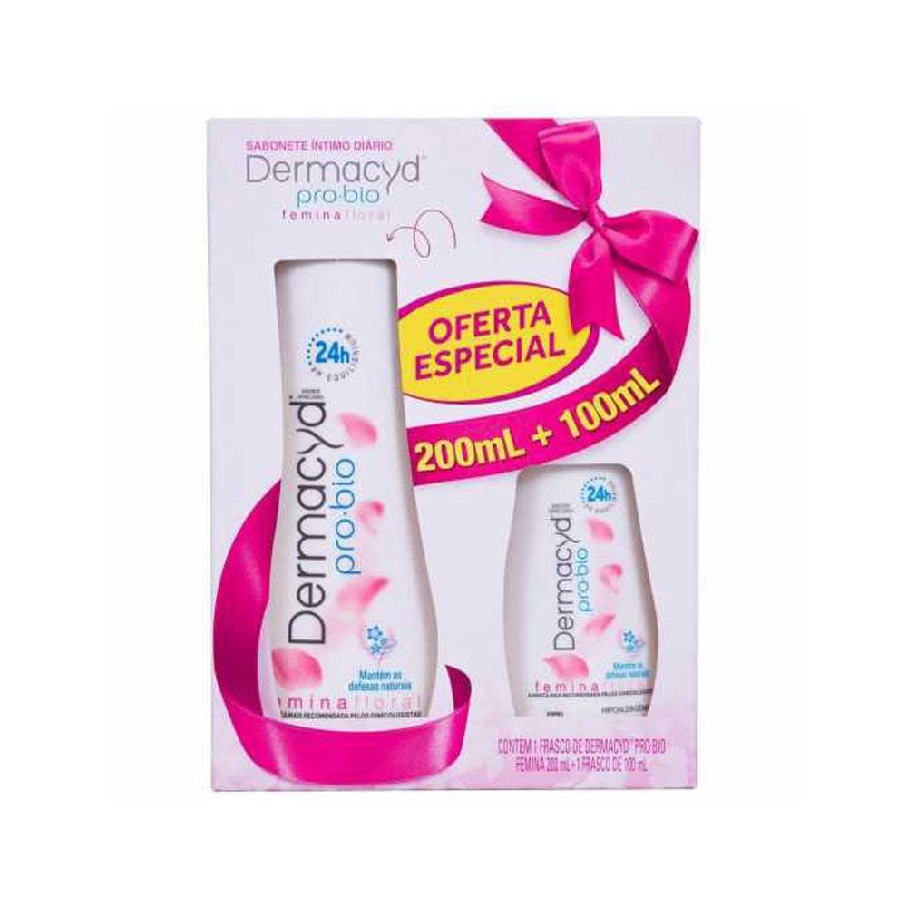 KIT DERMACYD FEMINA 200ML+100ML
