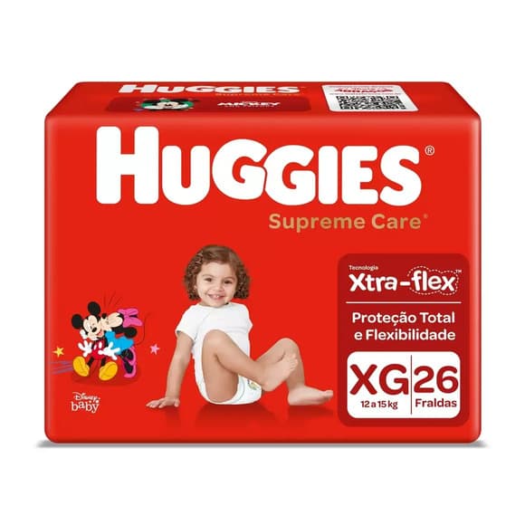 FRD HUGGIES SUPREME CARE XG C/26