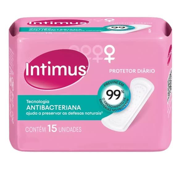 ABS INTIMUS PROT DIARIO ANTIBAC S/A C/15