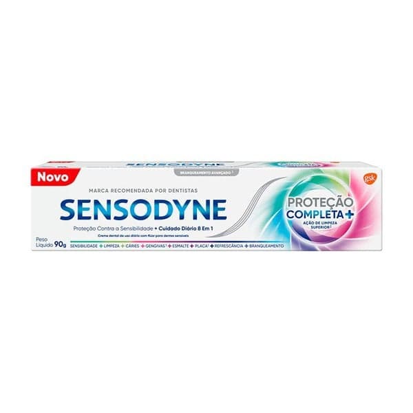 CR DENTAL SENSODYNE PROTECAO COMPLETA 90G