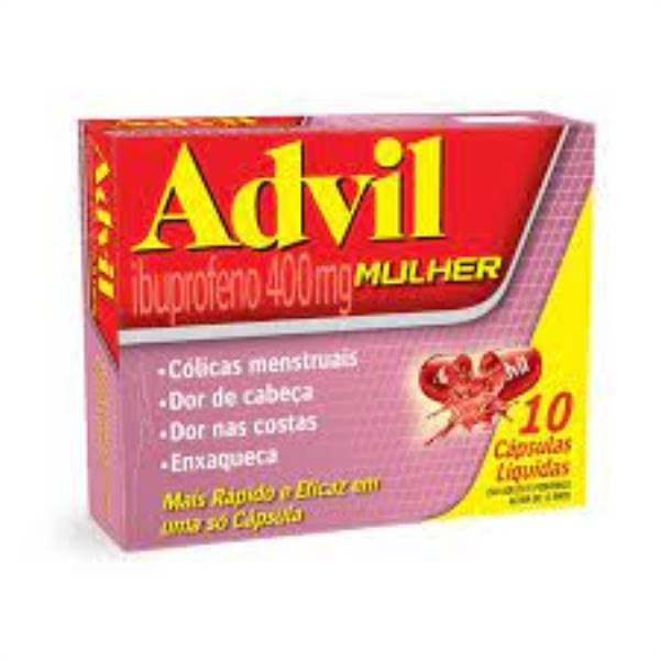 ADVIL MULHER 400MG 10"S