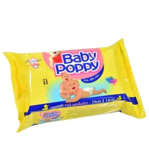TOALHA UMD BABY POPPY CLASSICA C/100