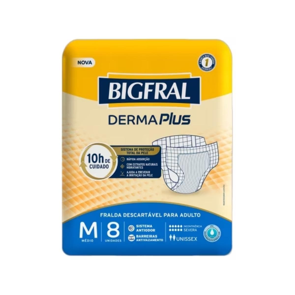 FRD GER BIGFRAL DERMA PLUS M C/8
