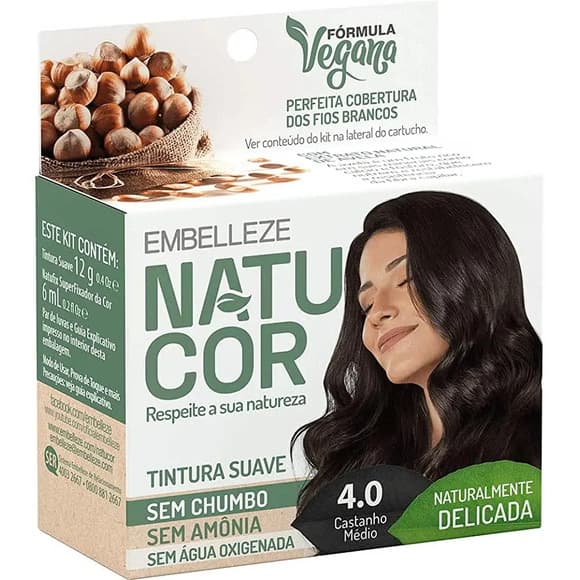 TINT NATUCOR 4.0 CASTANHO MEDIO AVELA