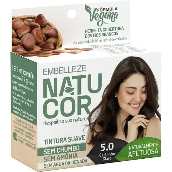 TINT NATUCOR 5.0 CASTANHO CLAR