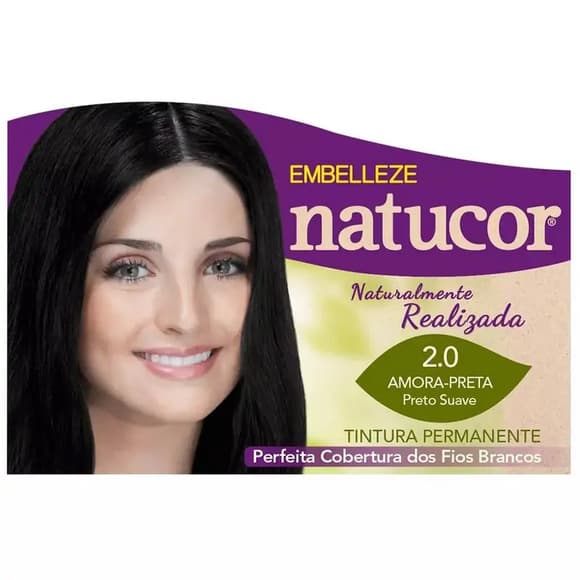 TINT NATUCOR 2.0 PRETO SUAVE