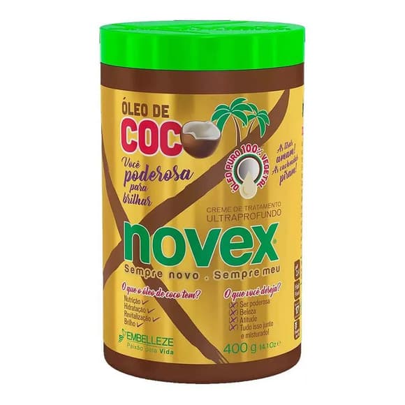 CR NOVEX 400G OLEO DE COCO