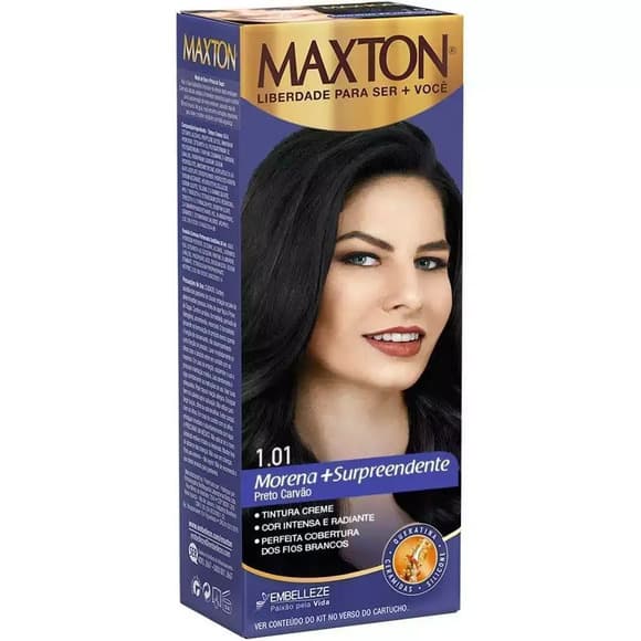 TINT MAXTON 1.01 PRETO CARVAO