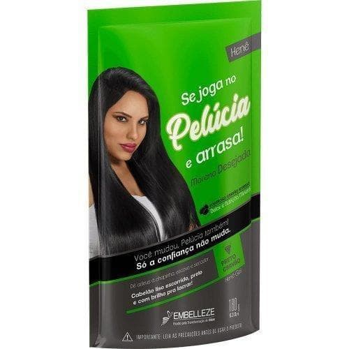 HENE PELUCIA PRETO CARVAO 180G