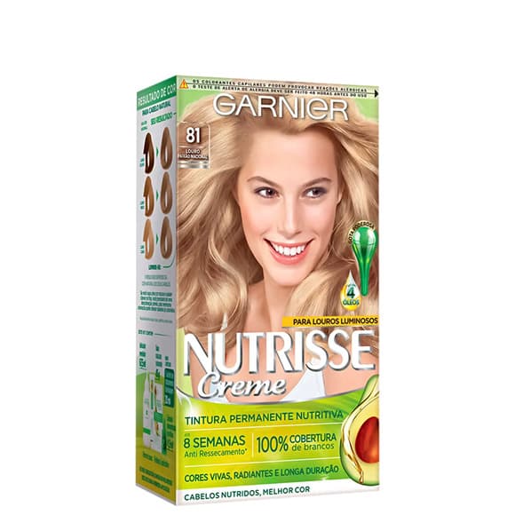 TINT NUTRISSE  81 LO/CL/ACINZ/