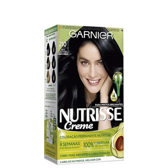 TINT NUTRISSE 210 PRETO  AZULADO