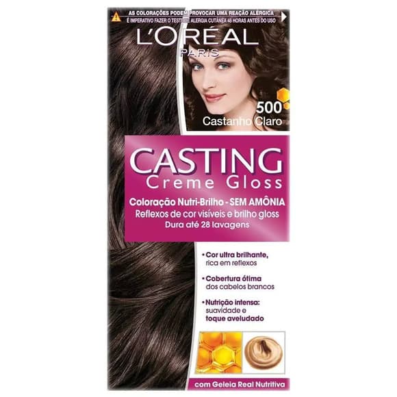 TINT CASTING 500 CASTANHO CLARO 100ML